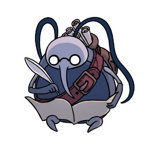 Cornifer from Hollow Knight