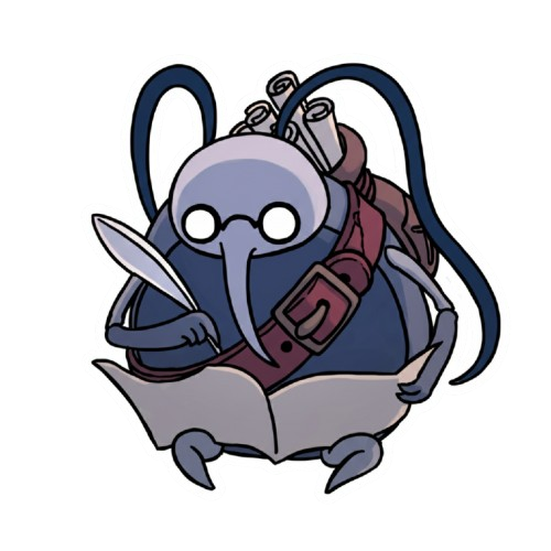 Cornifer from Hollow Knight